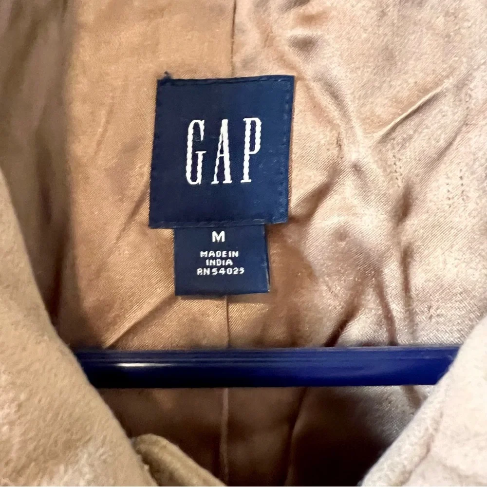 GAP Wool Blend Toggle/Zip Pea Coat—SZ. Medium - Picture 10 of 17